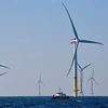 Tuabin gió tại Biển Baltic, Đức. (Ảnh: AFP/TTXVN)