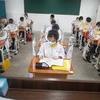 Học sinh tại một trường học ở Vũ Hán, tỉnh Hồ Bắc, Trung Quốc. (Ảnh: THX/TTXVN)