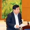 Bộ trưởng Bộ Kế hoạch và Đầu tư Nguyễn Chí Dũng. (Ảnh: Trọng Đức/TTXVN) 