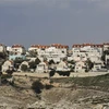 Một khu định cư của Israel ở Bờ Tây chiếm đóng, ngày 28/1/2020. (Ảnh: AFP/TTXVN)