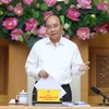 Thủ tướng Nguyễn Xuân Phúc, Chủ tịch Hội đồng phát biểu. (Ảnh: Thống Nhất/TTXVN)