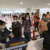 Hành khách tại một sân bay ở Thái Lan. (Nguồn: chiangraitimes.com)
