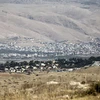Quang cảnh khu định cư Do thái Mechola của Israel ở Bờ Tây. (Ảnh: AFP/TTXVN)