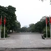 Quảng trường phía trước tượng đài Lý Thái Tổ, Hà Nội. (Ảnh: Anh Tuấn/TTXVN)