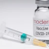 Vắcxin ngừa COVID-19 của tập đoàn dược phẩm Mỹ Moderna. (Ảnh: AFP/TTXVN)
