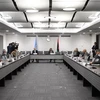 Các phe đối địch chính tại Libya tham gia cuộc đàm phán tại Geneva, Thụy Sĩ ngày 20/10/2020. (Ảnh: AFP/TTXVN)