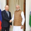 Tổng thống Vladimir Putin và Thủ tướng Narendra Modi. (Nguồn: indiablooms.com)