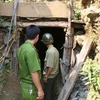 Một hầm vàng trái phép trên địa bàn huyện Nam Giang. (Nguồn: nld.com.vn)
