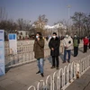 Một điểm xét nghiệm COVID-19 tại quận Đại Hưng, Bắc Kinh, Trung Quốc, ngày 20/1/2021. (Ảnh: THX/TTXVN)