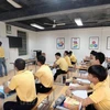 Một lớp đào tạo tiếng Nhật cho lao động Việt Nam. (Ảnh: Anh Tuấn/TTXVN)