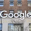 Biểu tượng Google tại văn phòng ở New York, Mỹ. (Ảnh: Kyodo/TTXVN)