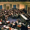 Toàn cảnh một phiên họp Thượng viện Mỹ ở Washington, DC. (Ảnh: AFP/TTXVN) 