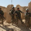 Quân đội Afghanistan trong chiến dịch chống phiến quân Taliban tại Ghazni. (Ảnh: AFP/TTXVN)