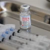 Vaccine ngừa COVID-19 của Moderna. (Ảnh: AFP/TTXVN)