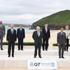 Lãnh đạo các nước dự hội nghị thượng đỉnh G7. (Nguồn: theguardian)