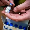 Vaccine ngừa COVID-19 của hãng Johnson & Johnson. (Ảnh: AFP/TTXVN)