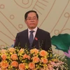 Ông Phạm Viết Thanh được bầu giữ chức Chủ tịch Hội đồng Nhân dân tỉnh Bà Rịa-Vũng Tàu. (Ảnh: Hoàng Nhị/TTXVN)