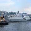 Biên đội tàu Việt Nam dự lễ duyệt binh kỷ niệm Ngày Hải quân Nga 