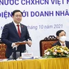 Chủ tịch Quốc hội gặp gỡ đại diện giới doanh nhân Việt Nam