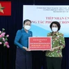 TP. HCM tiếp nhận ủng hộ phòng, chống dịch COVID-19 từ Lào