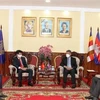 Tổng Lãnh sự Việt Nam tại Preah Sihanouk mừng Quốc khánh Campuchia