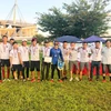 Không khí sôi động tại đại hội bóng đá người Việt Nam tại Nhật Bản