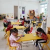 Nhiều trường tại Nghệ An đón học sinh trở lại học trực tiếp