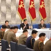 Lãnh đạo Triều Tiên Kim Jong-un tiếp tục chủ trì hội nghị quân sự