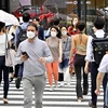 Nhật Bản ghi nhận số ca mắc COVID-19 ở mức cao kỷ lục mới