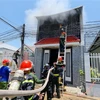 Ninh Thuận: Nỗ lực dập lửa, cứu người tại nhà ở kết hợp làm kho 