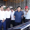 [Photo] Chủ tịch Quốc hội Vương Đình Huệ thăm, làm việc tại Hà Tĩnh