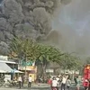Bình Dương dập tắt đám cháy tại căn nhà chứa phế liệu