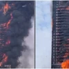 Đã khống chế được đám cháy tòa nhà chọc trời tại Trung Quốc