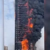 Cháy tòa nhà chọc trời tại Trung Quốc, chưa rõ về số thương vong