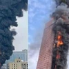 Vụ cháy tòa nhà chọc trời ở Trung Quốc: Không có thiệt hại về người 