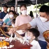 Sôi động Lễ hội Mãn mùa chay tại Lào sau hơn 2 năm COVID-19