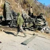 Xe chở quân nhân Ấn Độ rơi xuống hẻm núi, ít nhất 16 binh sỹ tử vong
