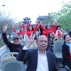 Thí điểm trải nghiệm du lịch xe buýt 2 tầng tham quan Ninh Bình