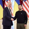 Tổng thống Mỹ Joe Biden đến Kiev gặp người đồng cấp Ukraine 
