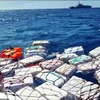 Lực lượng biên phòng Anh thu giữ hơn 1 tấn cocaine trôi nổi trên biển