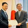 Trình bản sao Thư ủy nhiệm của Chủ tịch nước tới Thứ trưởng Nhật Bản