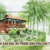 Phát hành bộ tem bưu chính Nhà sàn Bác Hồ trong khu Phủ Chủ tịch