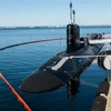 Tàu ngầm hạt nhân của Hải quân Mỹ thăm cảng quân sự Australia