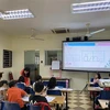 Lớp học Tiếng Việt ở Đại sứ quán Việt Nam tại Malaysia. (Ảnh: TTXVN phát)