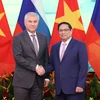 Thủ tướng Phạm Minh Chính hội kiến Chủ tịch Duma Quốc gia Nga Volodin