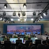 Quang cảnh một Hội nghị Bộ trưởng APEC ngày 13/11. (Ảnh: AFP/TTXVN)