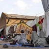 Người tị nạn tại Hasahisa, Sudan. (Ảnh: AFP/TTXVN)