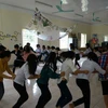 Các nạn nhân được học tập vui vẻ tại Nhà Nhân ái ở Lào Cai. (Nguồn: Sở Lao động-Thương binh Xã hội Lào Cai)