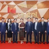 Chủ tịch Quốc hội Vương Đình Huệ thăm Công ty Star Telecom tại Lào