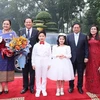 Lễ đón Thủ tướng Lào Sonexay Siphandone thăm chính thức Việt Nam